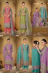 Arpita By Rangoon Muslin Foil Printed Kurti With Bottom Dupatta Wholesalers In India